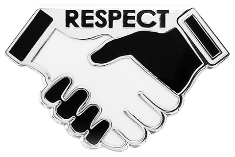respect clipart black and white
